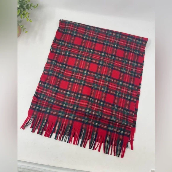 Pendleton Royal Stewart Tartan Plaid Authentic Scarf - Picture 2 of 4